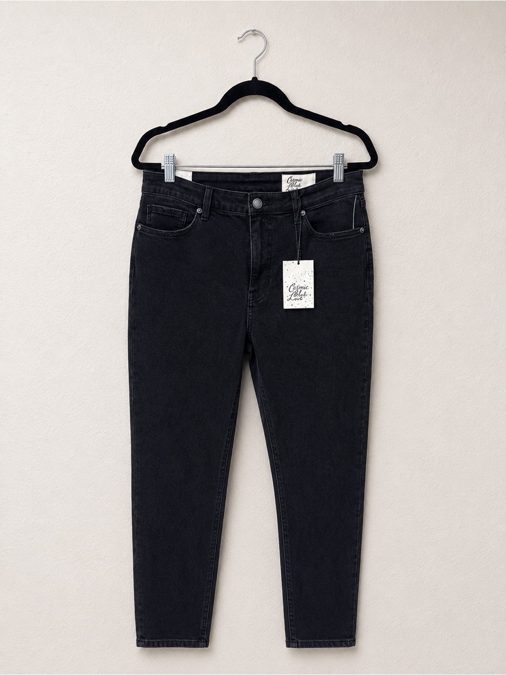 Cosmic Blue Love Skinny Jeans